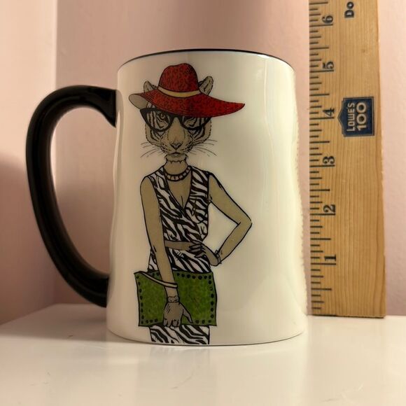 Ceramic Mug Stoneware Signature Tiger Diva - Picture 6 of 7